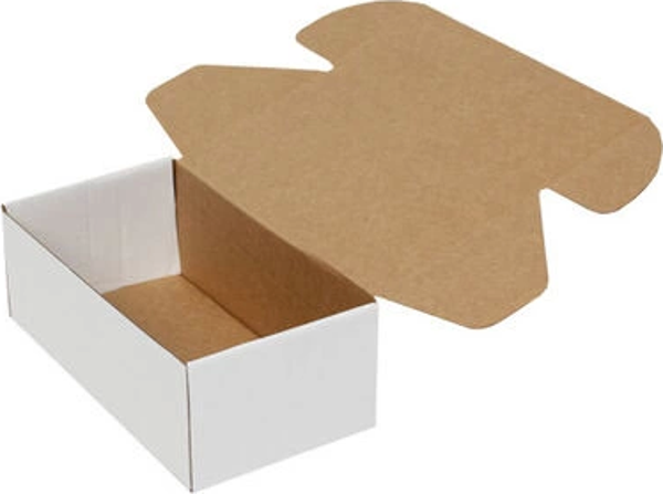 22,5x12x8cm Kilitli Kutu - Yeni Tip - Beyaz - Image 1