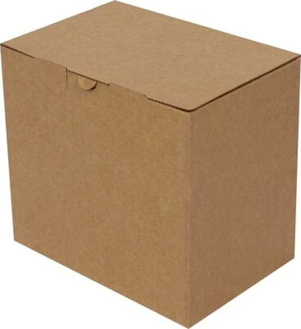 22x15x20cm Kilitli Kutu - Kraft - Image 1