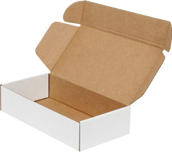 24x12x5,5cm Kilitli Kutu - Beyaz - Image 1