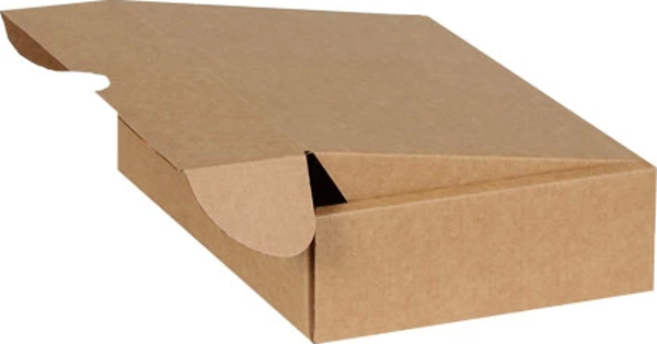 24x13x6cm Kilitli Kutu - Kraft - Image 1