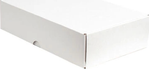 28x18x7cm Kilitli Kutu - Beyaz - Image 1