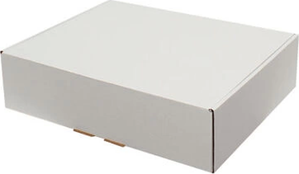 40x30x10cm Kilitli Kutu - Beyaz - Image 1