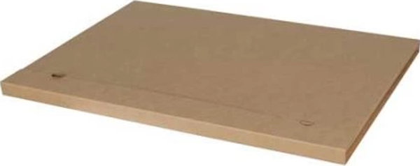 53x38x2cm Tek Oluklu Kilitli Kutu - Kraft - Image 1
