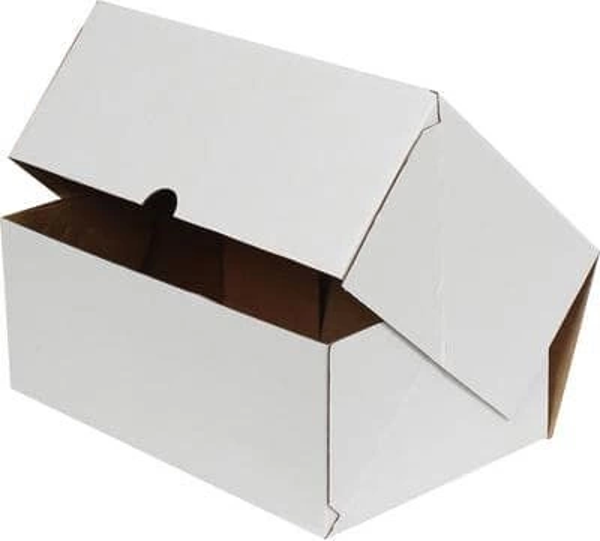 20x10x10cm E-Ticaret Kargo Kutusu - 4 Nokta - Beyaz - Image 1