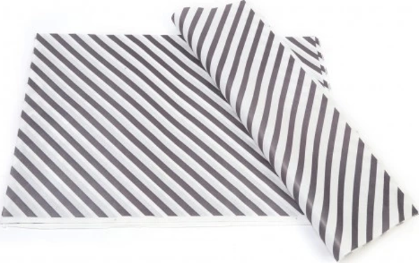 SİYAH ÇİZGİ BASKILI 40GR İTHAL BEYAZ SÜLFİT AMBALAJ KAĞIDI 70X100CM - 10 KG - Image 1