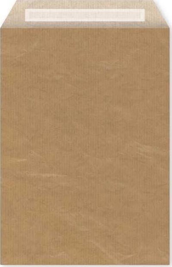 Bantlı Hediye Paketi Kağıt Altın Sarısı 20x6x25,5 cm - 25 Adet - Image 1