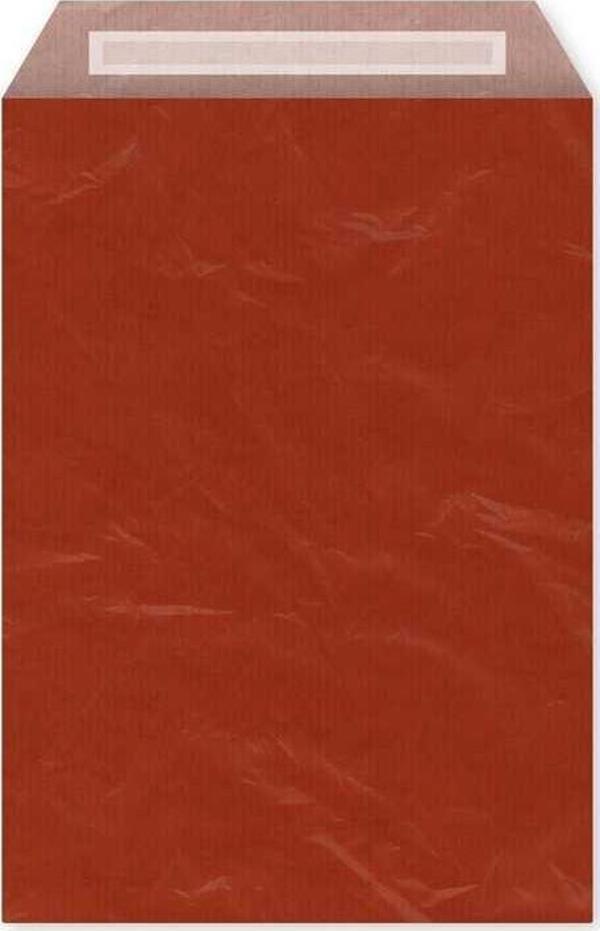 Bantlı Hediye Paketi Kağıt Kırmızı 30x8x40,5 cm - 25 Adet - Image 1