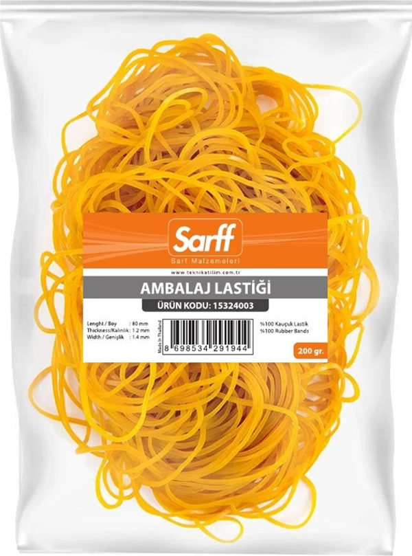 SARFF AMBALAJ LASTİGİ(%100) - 200GR - Image 1