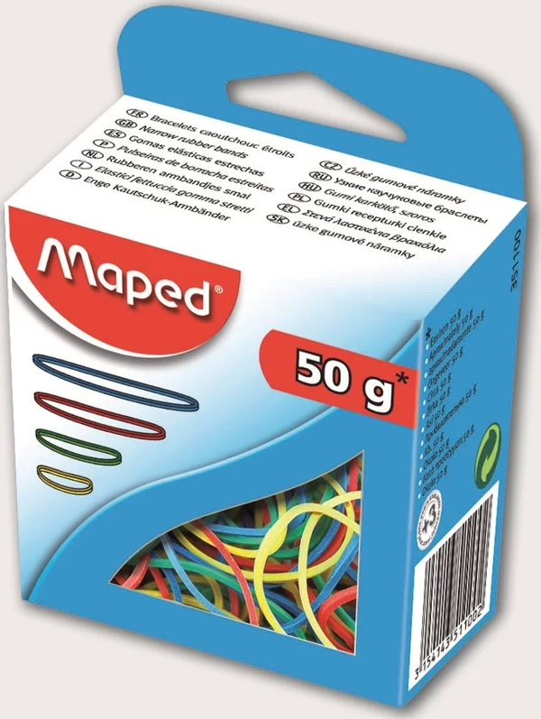 Maped Renkli Ambalaj Lastiği 50 gr 351100 - Image 1