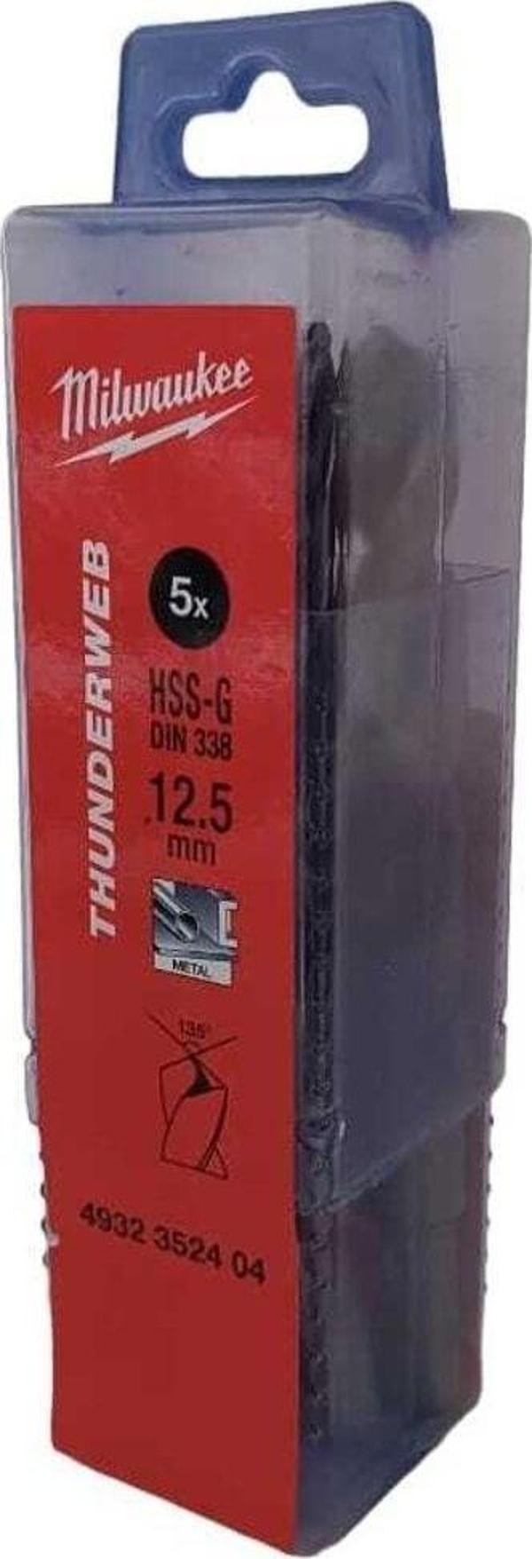 Milwaukee Metal Matkap Ucu Thunderweb Serisi 12.5*151Mm 5'Li - Image 1