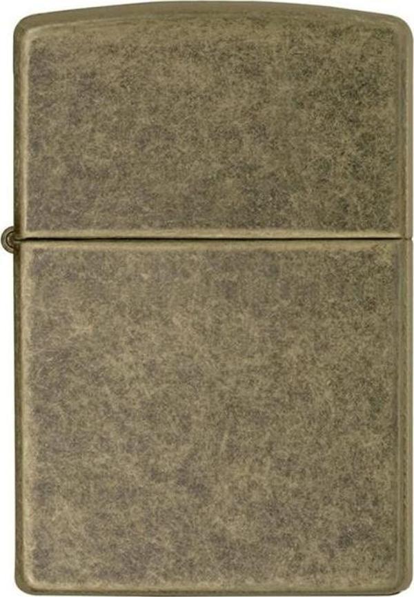 Zippo Çakmak 201FB-000117 Reg Flat Btm Antique Bras - Image 1