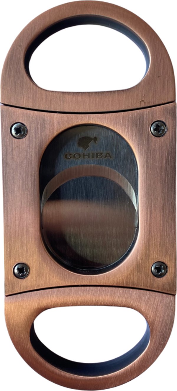 Cohiba Bronz Metal Puro Makası Kesici - Image 1