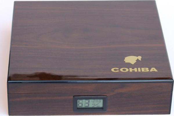 Cohiba Kahverengi Desenli Humidor Puro Kutusu - Image 1