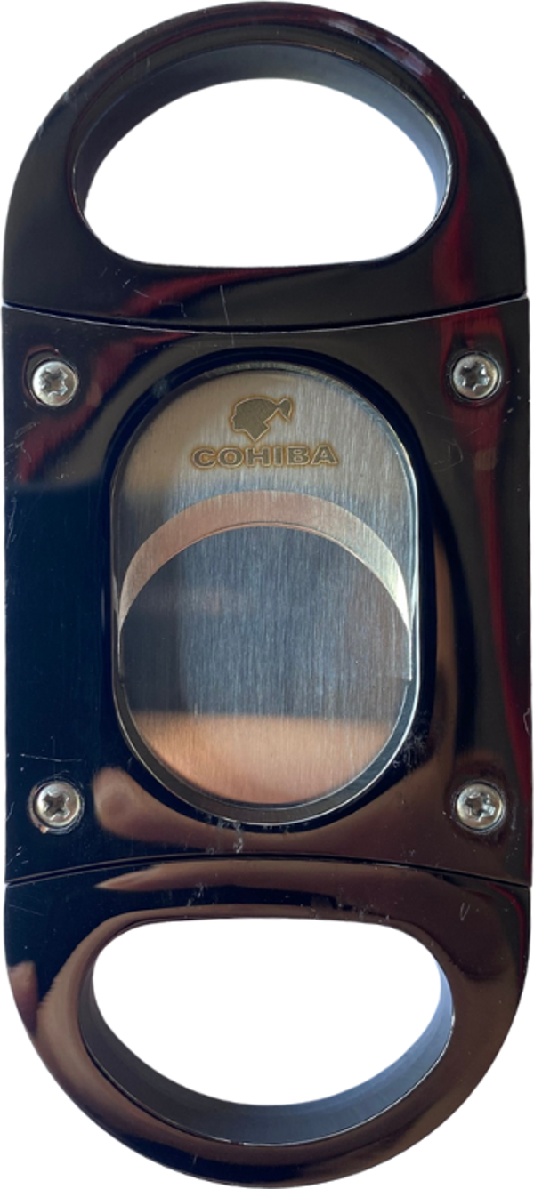 Cohiba Siyah Metal Puro Makası Kesici - Image 1