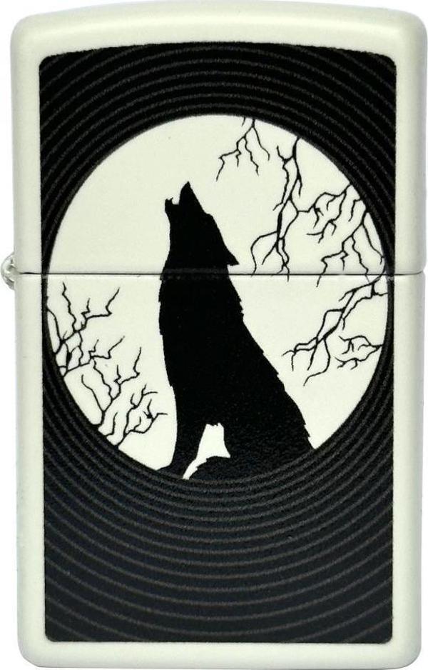 Zippo Çakmak 49193-102077 Howling Wolf Design - Image 1