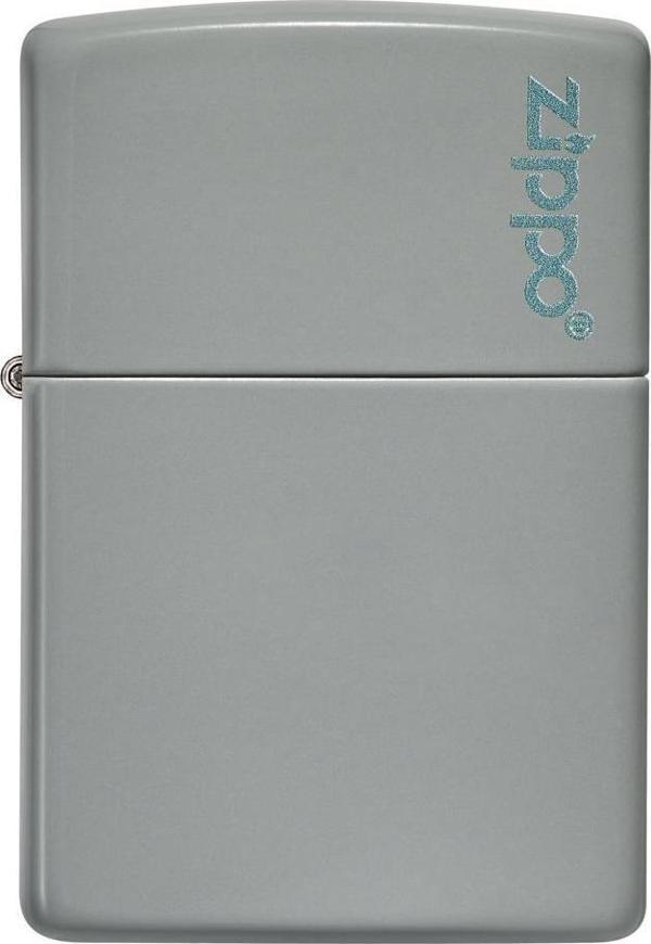 Zippo Çakmak 49452ZL-087045 Flat Grey Zippo Logo - Image 1
