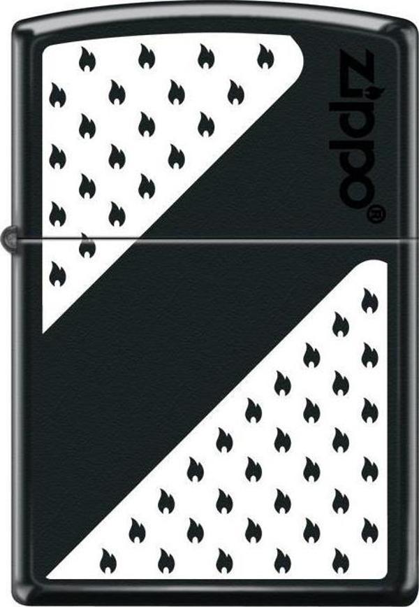 Zippo Çakmak Black And White Design 218 218-069482 - Image 1