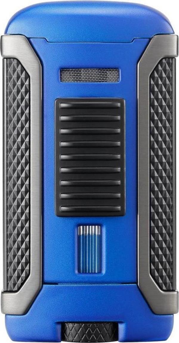 Colibri Apex Metalik Mavi-Siyah Puro Çakmağı - Image 1