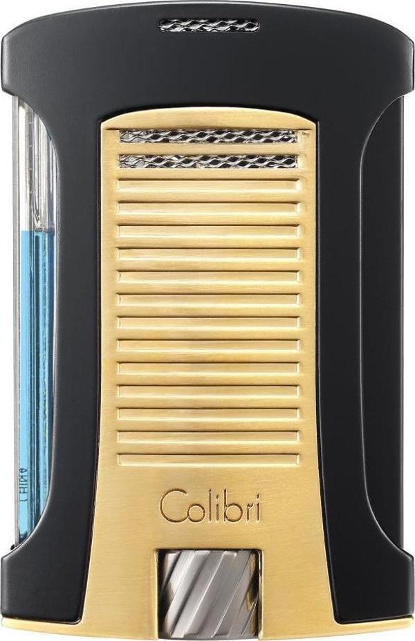 Colibri Daytona Tek Torch Pürmüz Gold-Siyah Puro Çakmağı - Image 1