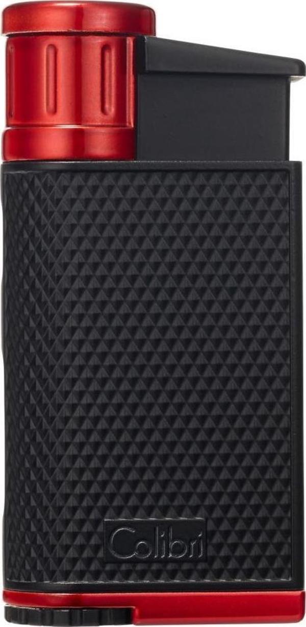 Colibri Evo Kırmızı-Siyah Puro Çakmağı - Image 1