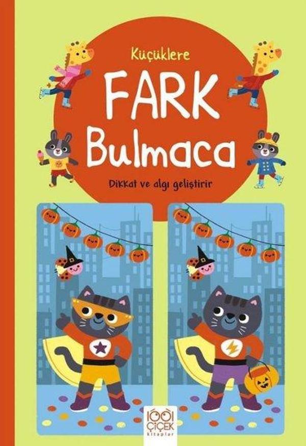 Küçüklere Fark Bulmaca - 1001 Çiçek - Image 1