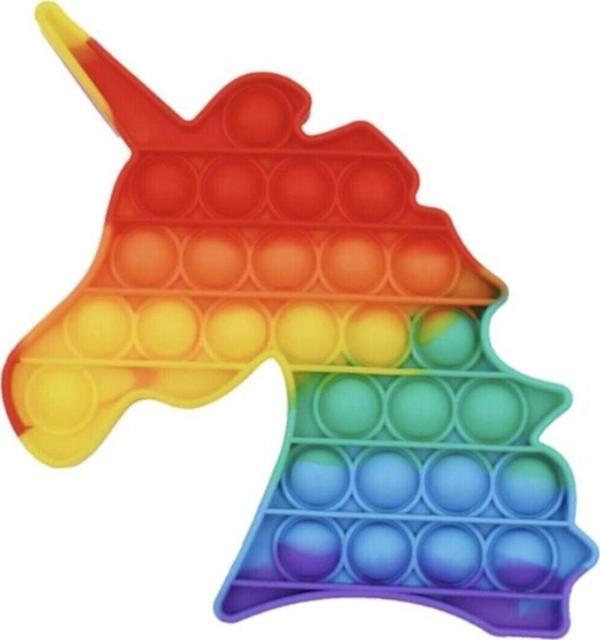 Pop It Push Buble Fidget Unicorn Popit Zihinsel Ve Duyusal Stres Oyuncağı - Image 1