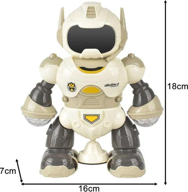 Rotating Müzikli Işıklı Ve Hareketli Dönen Akıllı Robot - Image 1