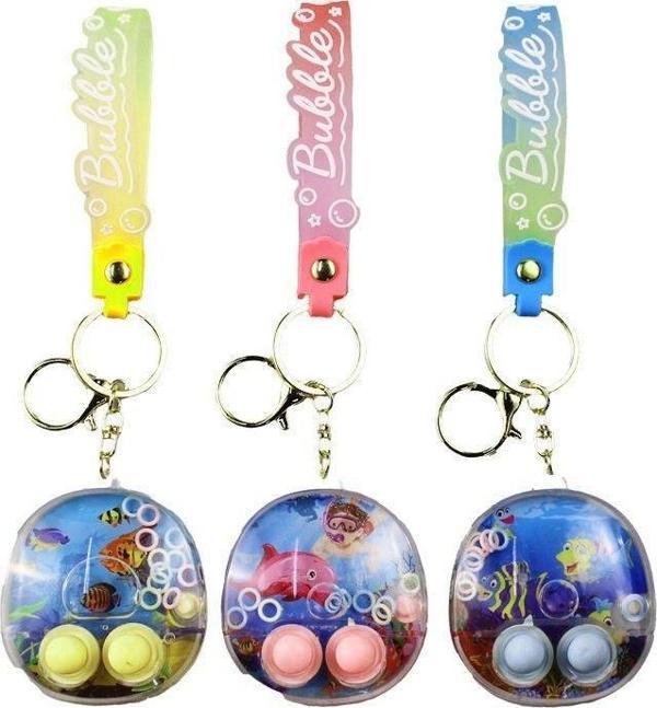 Su Oyunu Anahtarlık 7 Cm Silikon Bubble 1 Adet Fiyatıdır - Image 1