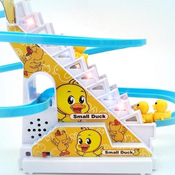Small Duck Oyuncak,ışıklı Sesli Kaykay Ördek - Image 1