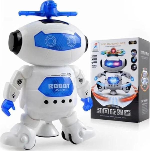 Dans Eden Robot Pervaneli Sesli Işıklı 20 cm - Image 1