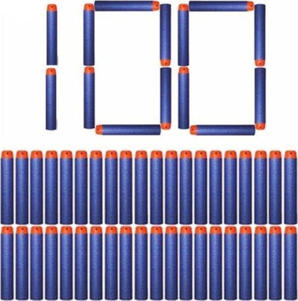 Yumuşak Sünger Mermi 100'lü Yedek Mermi Soft Bullet - Image 1