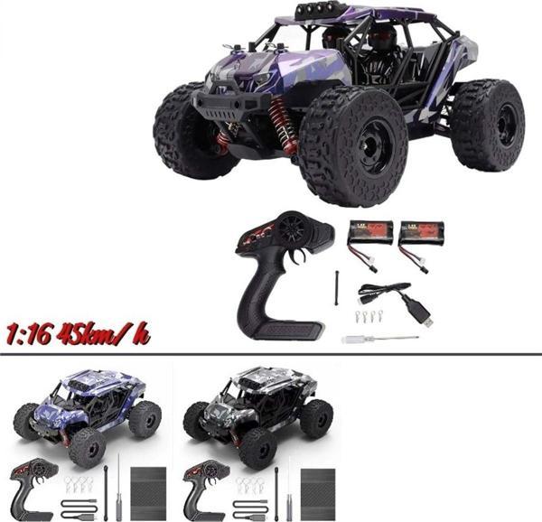 ELEKTRİKLİ RC 1:16 ÖLÇEK SERVO MOTOR MEGA ARAZİ ARACI SPOR ARAÇ 45 KM HIZ RC ARAÇ - Image 1