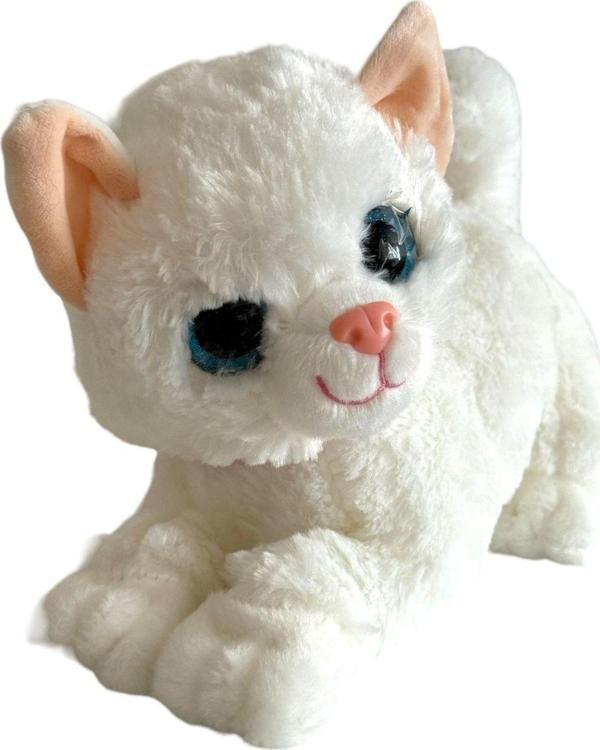 Sesli Miyavlayan Jumbo 30 cm Peluş Kedi - Image 1