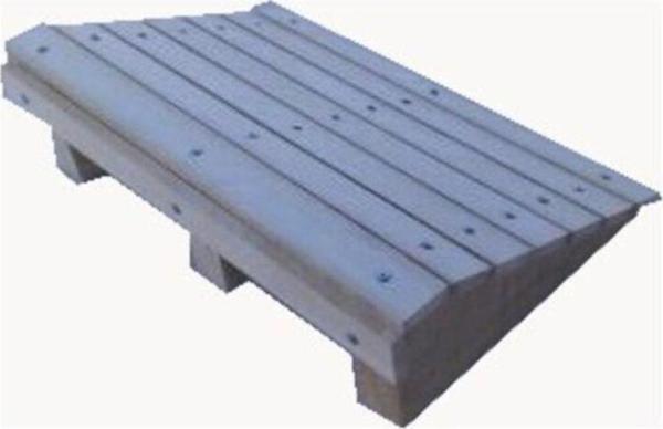 Ergonomi Market 10 cm Yükseklikte Az Aralıklı Üç Tabanlı Model Masa Altı Ayaklık - Image 1