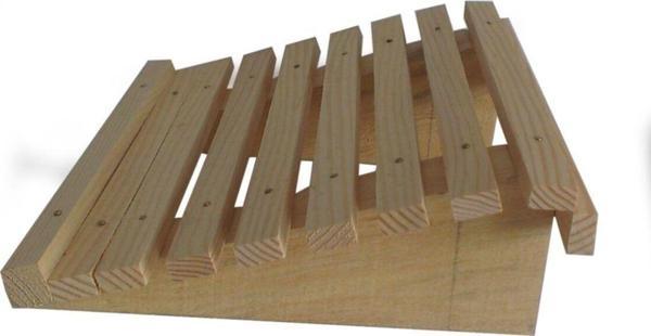 Ergonomi Market 12 cm Yükseklikte Az Aralıklı Kalın Tabanlı Çıta Model Ayaklık - Image 1
