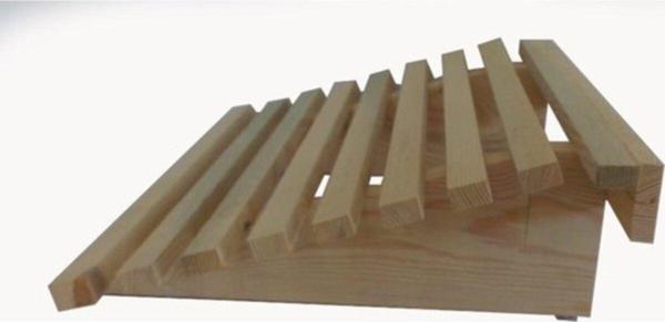 Ergonomi Market 14 cm Yükseklikte Az Aralıklı Ince Tabanlı Çıtalı Model Ayaklık - Image 1