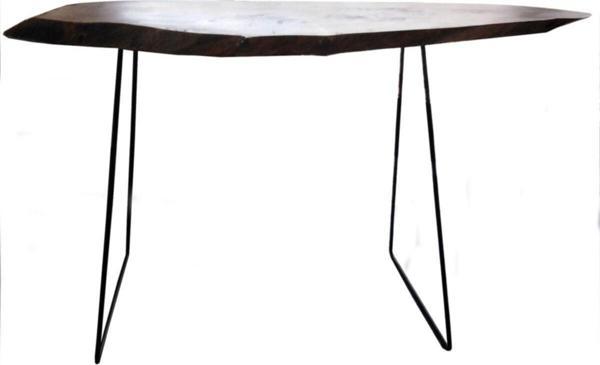 Ergonomi Market 70 cm Siyah Atlas Model Erlenmayer Tarz Dresuar Sehpa Masa Ayağı - Image 1