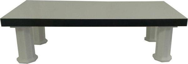 Ergonomi Market Parlak Beyaz Ve Siyah Monitör Stant Monitor Stand - Image 1
