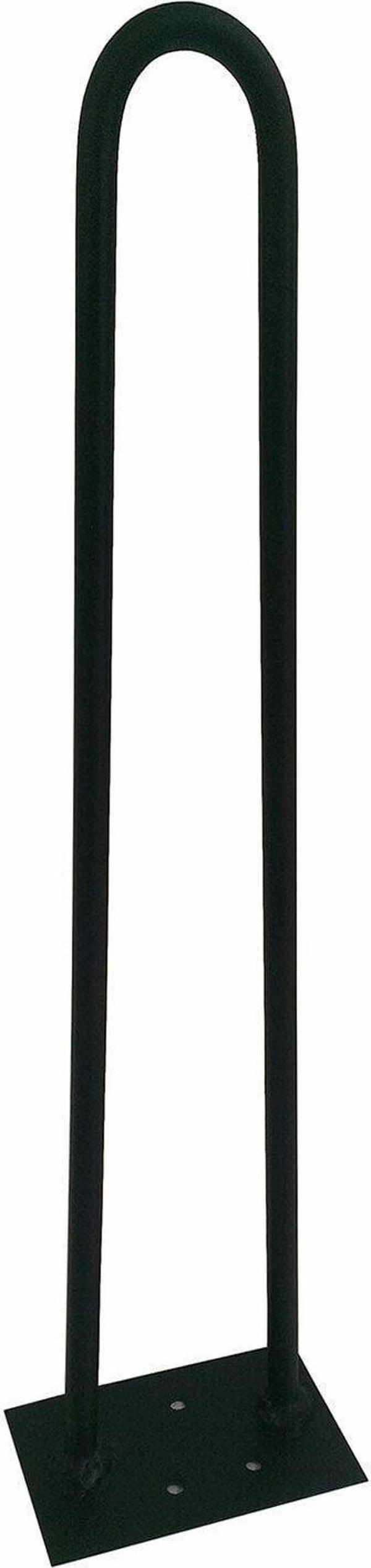 Ergonomi Market Siyah Renkrustik Tarz U Model Has Demir Firkete Masa Sehpa Ayağı 45 cm - Image 1
