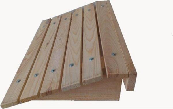 Wooden Gold 16 cm Yükseklikte Topuklu Ayakkabıya Uygun Masa Altı Ayak Desteği - Image 1