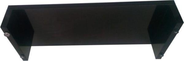 Wooden Gold 9 cm Yükseklikte Monitör Stand Parlak Siyah Mdf 50 cm x 22 cm - Image 1