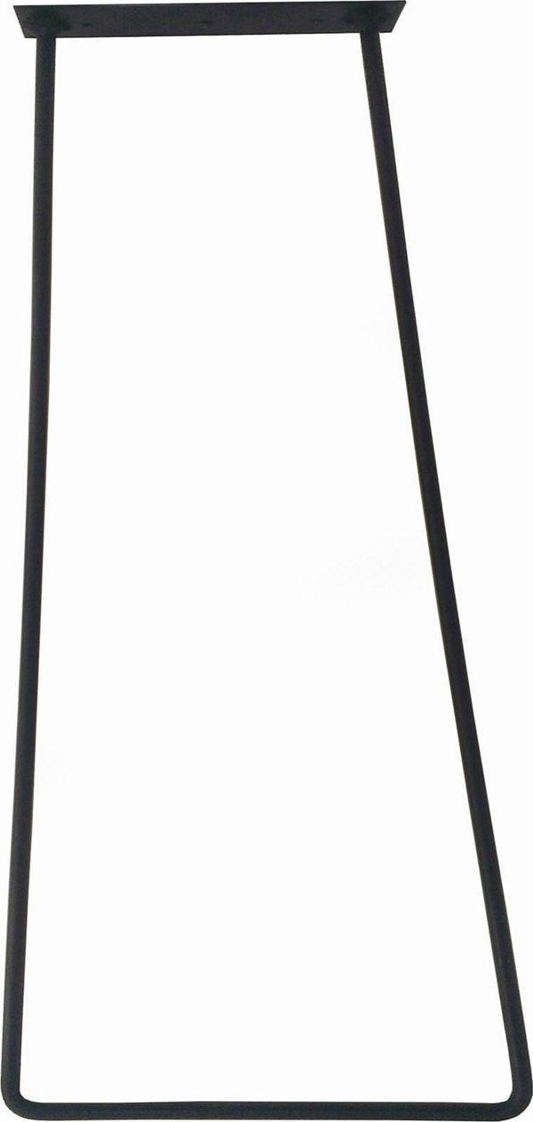 Wooden Gold Geniş Tabanlı Daha Az Ayak Kullanılan Model Siyahrustik Tarz Üçlü Model Masa Sehpa Ayağı 60 cm - Image 1