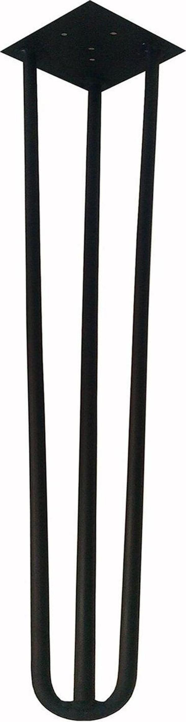 Wooden Gold Rustik Tarz Has Demir Firkete Masa Sehpa Ayağı 55 cm - Image 1
