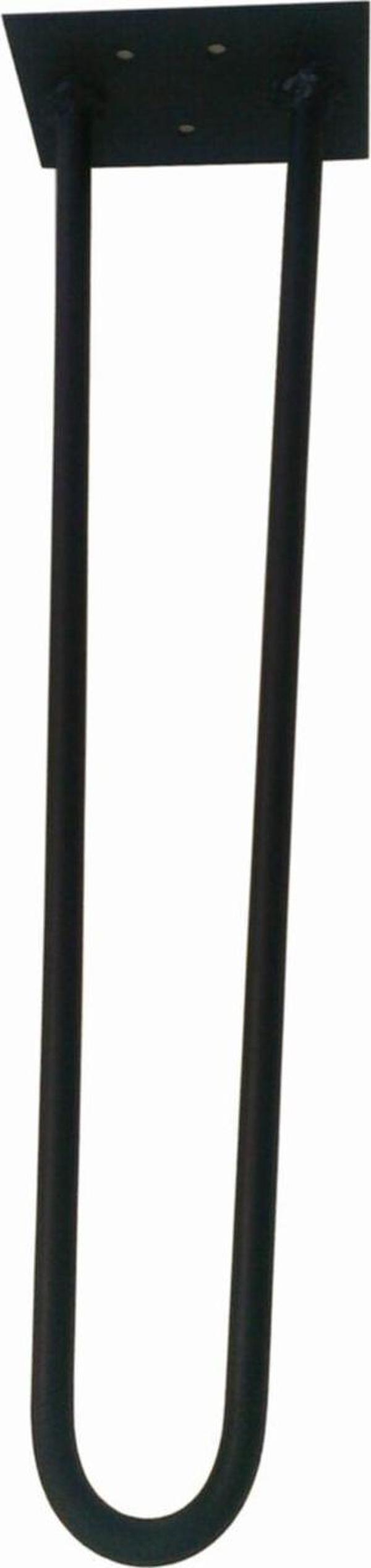 Wooden Gold Rustik Tarz Has Demir Firkete Masa Sehpa Ayağı 60 cm - Image 1