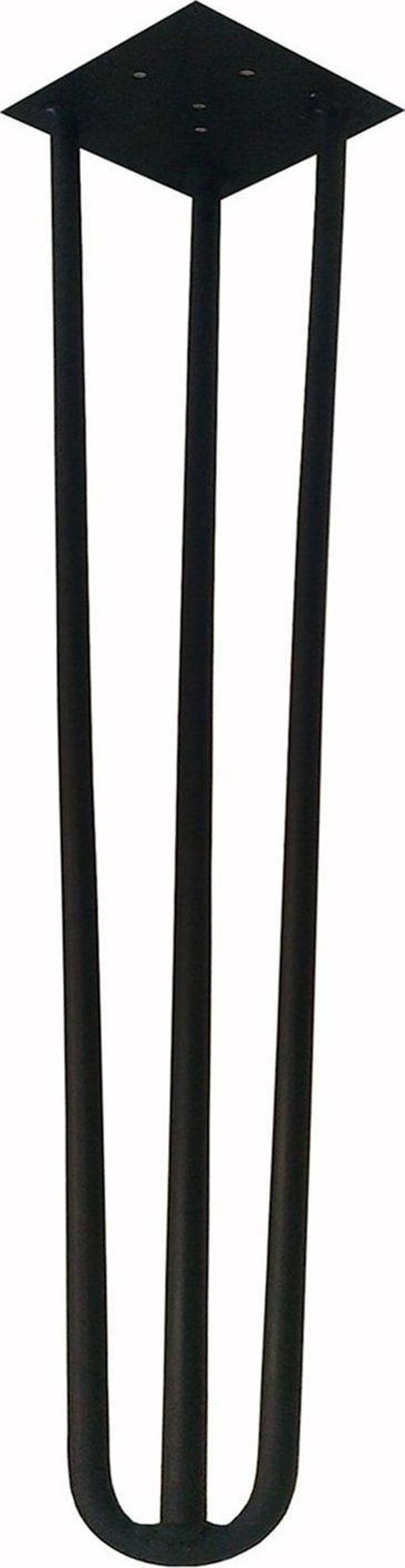 Wooden Gold Rustik Tarz Üçlü Model Model Has Demir Firkete Masa Sehpa Ayağı 38 cm - Image 1