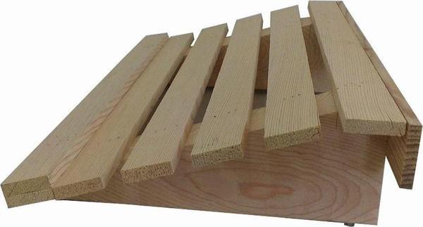 Wooden Gold Naturel Ahşap Ayak Desteği Sırt Bel Ve Baldır Sağlığı Destekleyici - Image 1