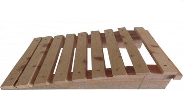 Wooden Gold Ofis Tarz Kaymaz Tabanlı Masa Altı Çıtalı Ergonomik Ayak Desteği Ayak Rampası Masa Altı Ayaklık - Image 1