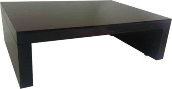Wooden Gold Parlak Siyah Mdf 10 cm Ekran Yükseltici Monitor Stand 2922 - Image 1