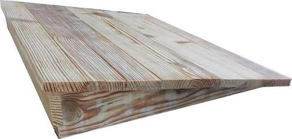 Wooden Gold Tekerlekli Sandalye Rampası 8 cm Yükseklikte 50 cm Genişliktedir Basamak Çıkış Rampası - Image 1
