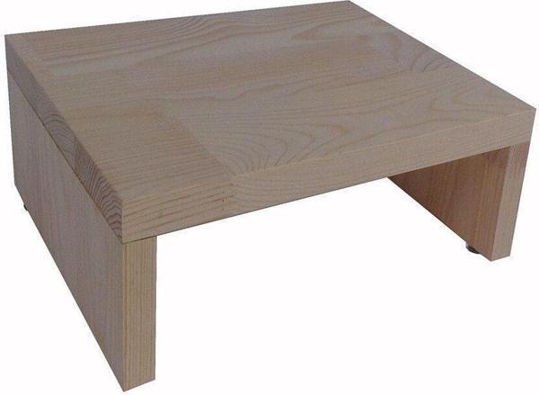 Wooden Gold Doğal Ahşap Masif Monitör Stant Monitor Stand - Image 1